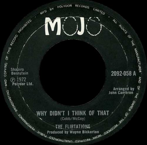 The Flirtations : CD " The Sounds Love Singles 1968 - 1974 " Soul Bag Records DP 215 [ FR ]