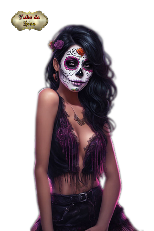 Halloween sugar skull 4