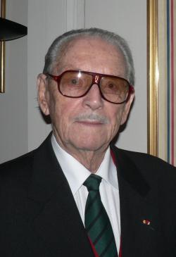 * Visite à Toulouse de Fred Moore dernier Chancelier de l'Ordre de la Libération