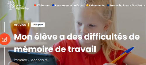 Les fonctions exécutives
