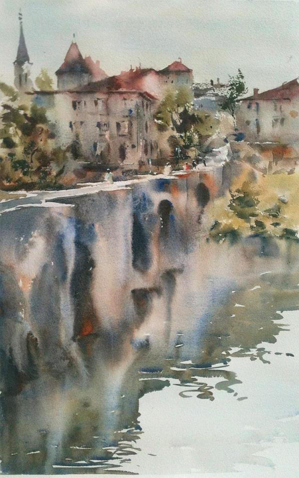 Aquarelles de : Jean Luc Decron