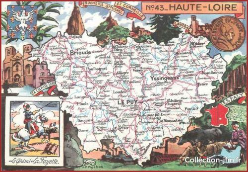 ⊱♥⊱╮ღ꧁ Aujourd'hui  43 La Haute Loire   ꧂ღ╭⊱♥≺