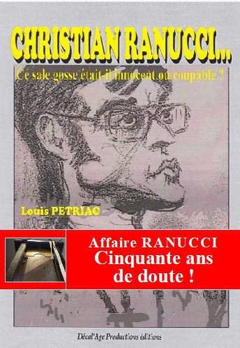 Notre ouvrage sur l'affaire Ranucci est disponible