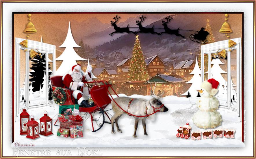 Fenêtre sur noël