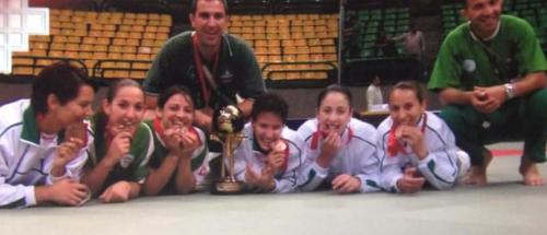 HADID Kahina Médaillée de Bronze par équipes aux Championnats du Monde au Caire 