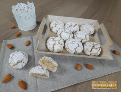 Biscuit amaretti moelleux