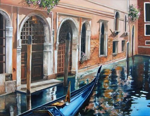 Peinture de : Marie-Claire Houmeau
