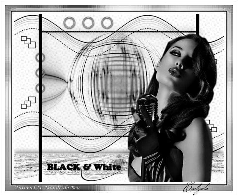 Black and White