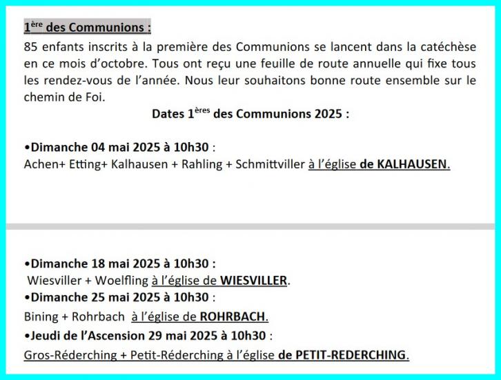 PASTORALE DES ENFANTS ET DES PARENTS