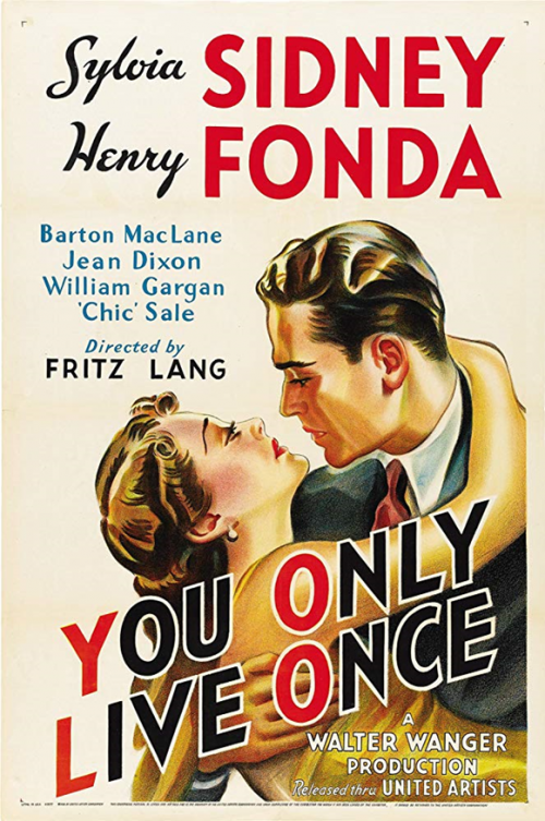J’ai le droit de vivre, You only live once, Fritz Lang, 1937