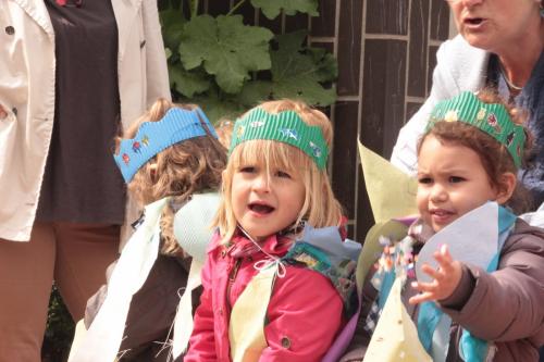 Zoé à la fête de l'eau