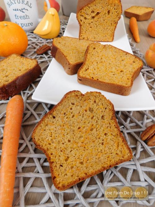 Carrot cake léger ( sans matière grasse ) 