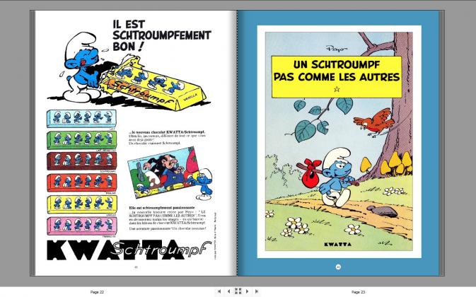 Peyo et les Schtroumpfs : publicités des années 1960