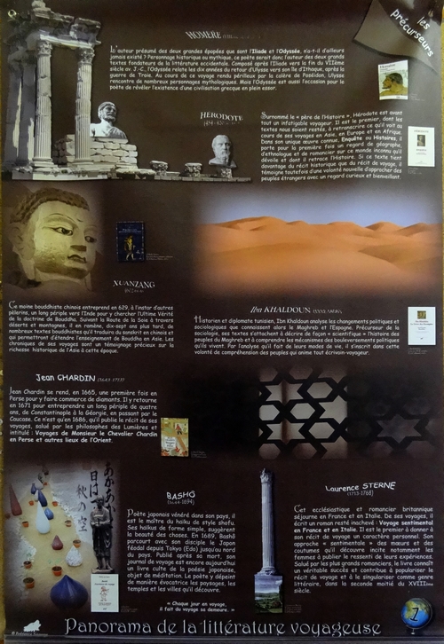 "Panorama de la littérature voyageuse", une exposition à la Bibliothèque Municipale