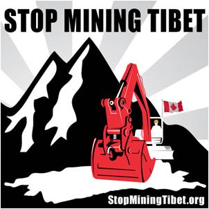 Stop mining tibet