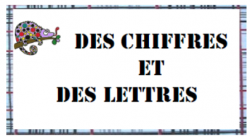 Des chiffres et des lettres