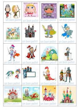 4ème ESCALE DANS LE TEMPS: LE MOYEN AGE ET LES CHEVALIERS