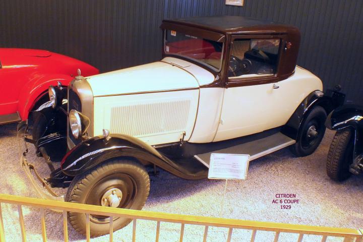 CITROEN AVANT LA TRACTION TYPES AC 6 ET C 6