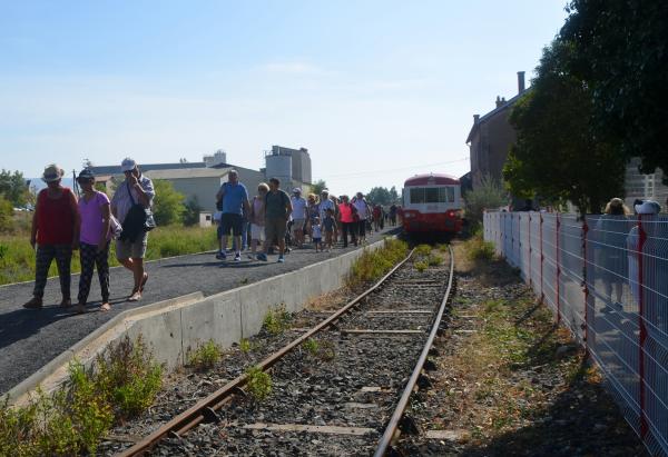 La Coudalère : le train rouge
