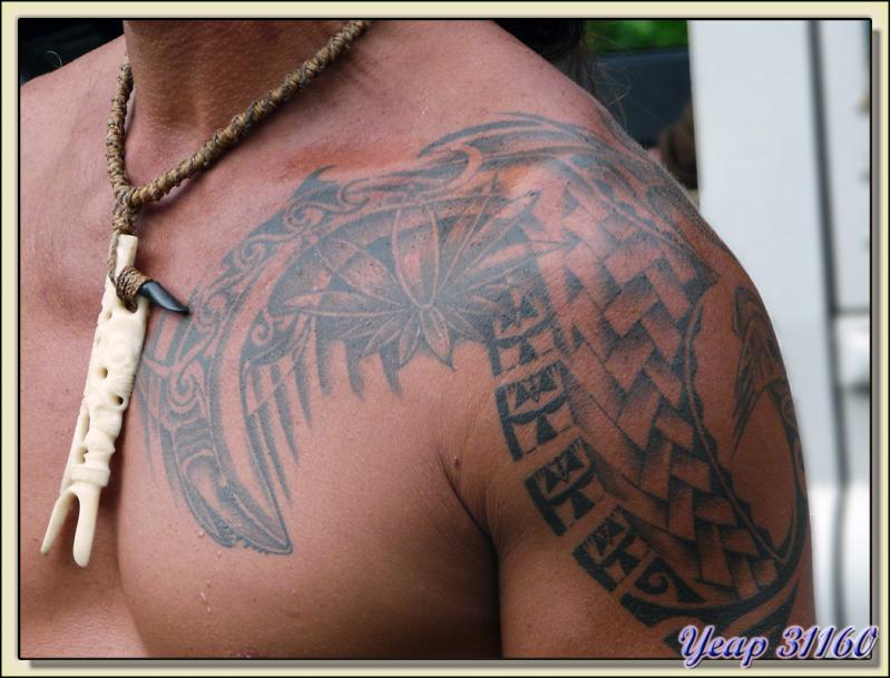 Tatouage (le Tatoué)- Tahiti - Polynésie française