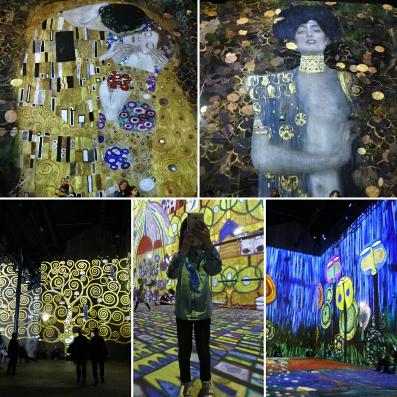 Atelier des Lumières - exposition Klimt