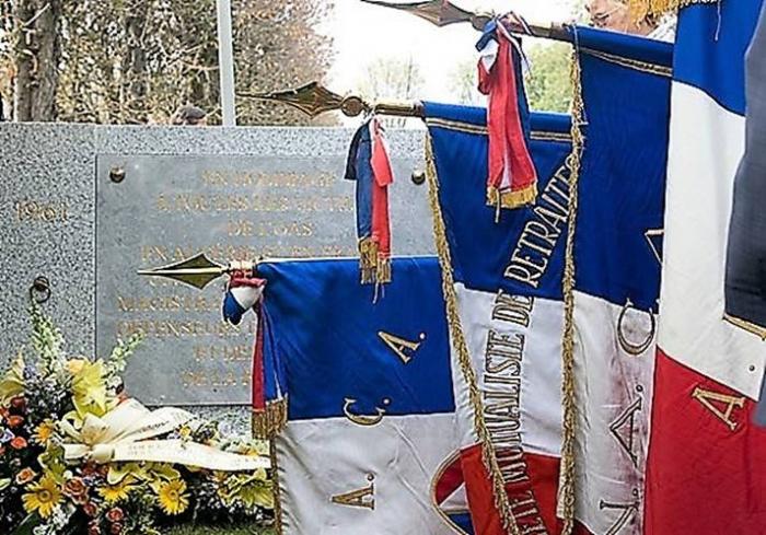 Victimes de l'OAS - Journée du souvenir - Compte rendu de la cérémonie du 6 octobre 2017 au cimetière parisien du Père-Lachaise.