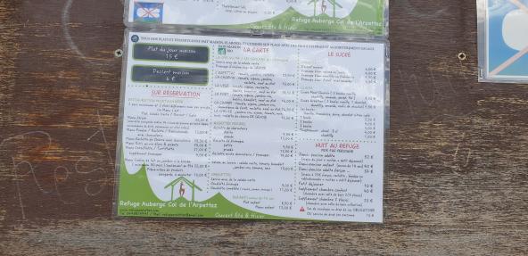 Randonnée du 24/07/2020 : Col de l'Arpettaz - Praz Vechin