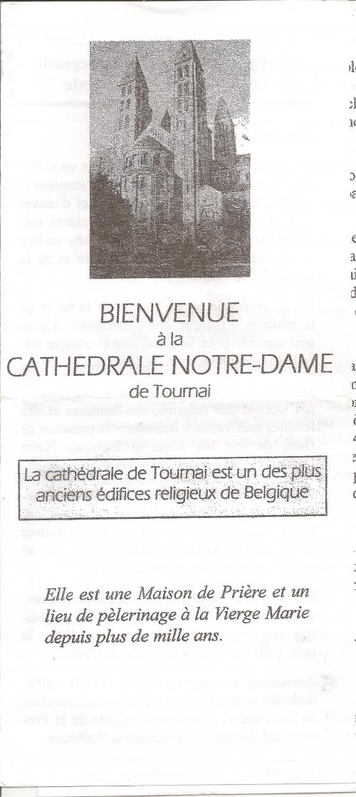 Tournai (Belgique) : la cathédrale Notre-Dame