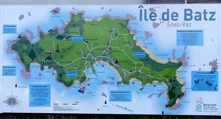 Quya part en voyage à l'ïle de Batz