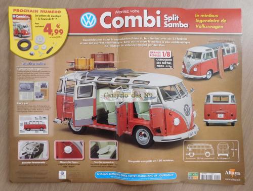 N° 1 Montez votre Combi Split Samba Volkswagen - Lancement 