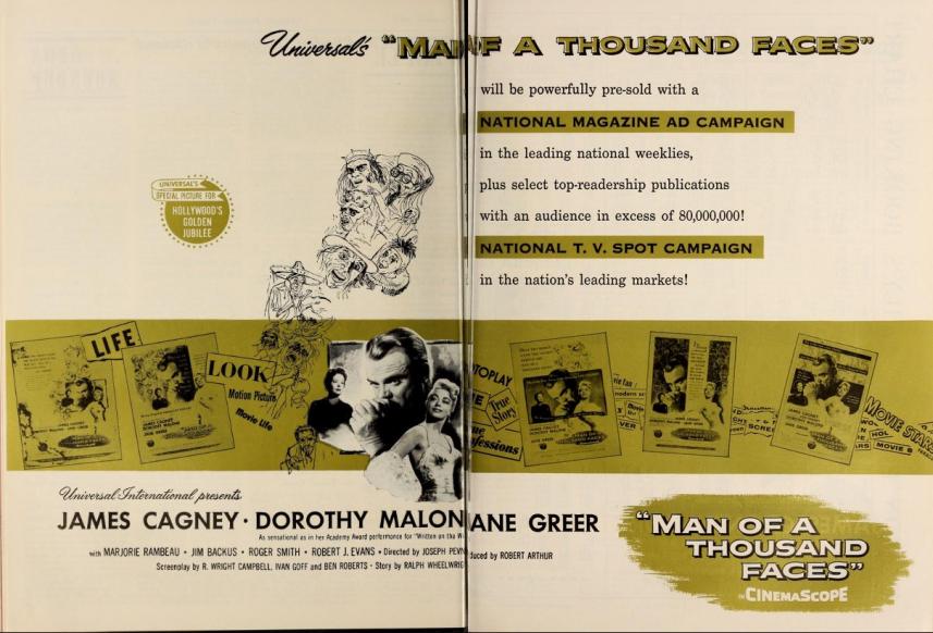 BOX OFFICE USA DU 14 AOUT 1957 AU 20 AOUT 1957