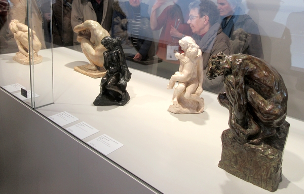 Visite du Musée de Nogent sur Seine avec l'ACC : la partie consacrée à la sculptrice Camille Claudel...