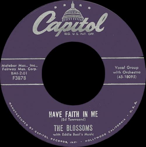 The Blossoms:  CD" Saw-In-Law The Singles Years 1957-1970 " SB Records DP 128 [ FR ]