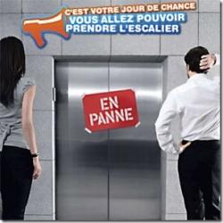 Ascenseur en panne