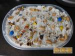 Crème glacée aux m&m's