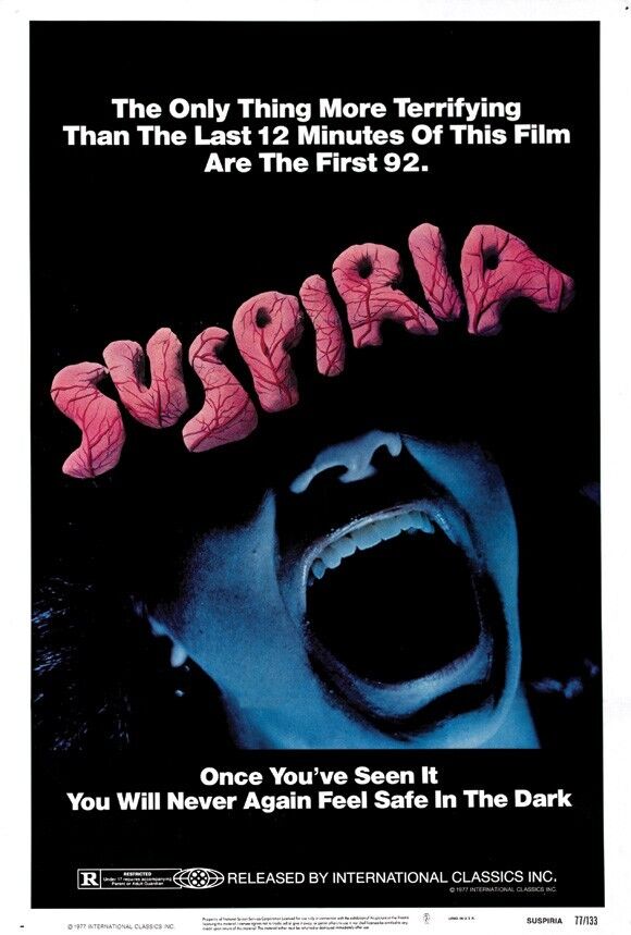 SUSPIRIA BOX OFFICE USA 1977