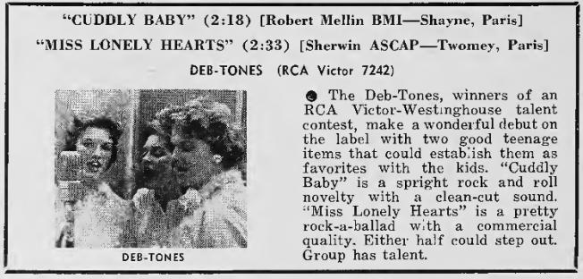 The Deb-Tones