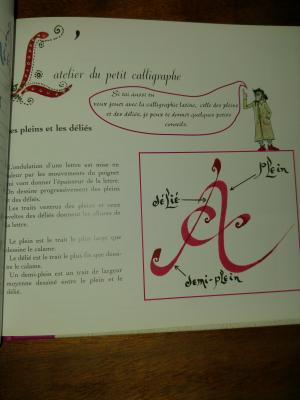 Atelier du petit calligraphe