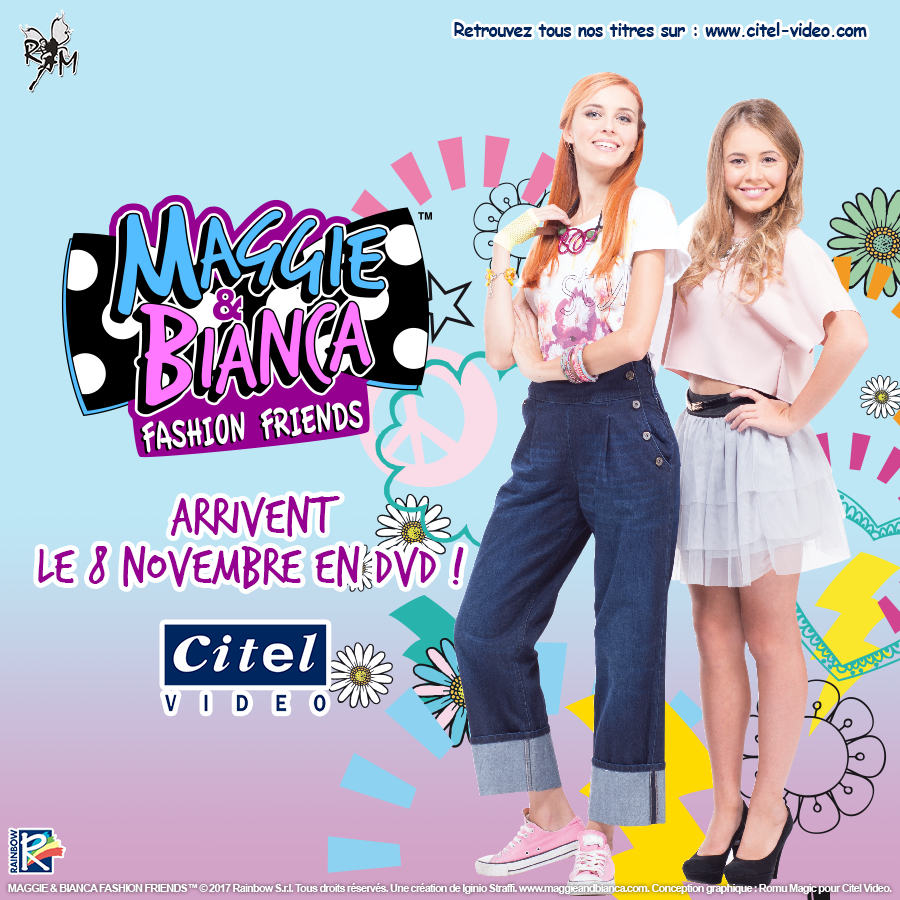 Date de sortie du premier DVD de Maggie et Bianca en France !