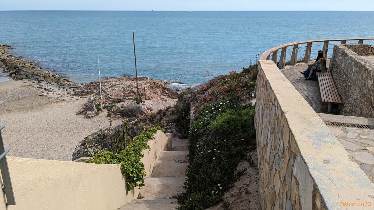 une pause à Villanova - Espagne