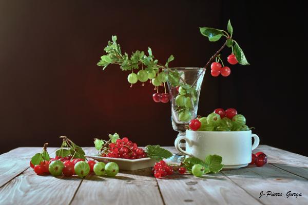 "Fraises, fleurs et cerises", de très beaux clichés de Jean-Pierre Gurga