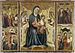 Arnau Bassa - Triptych with Madonna and Child with the Crucifixion and the Annunciation - Walters 37468.jpg