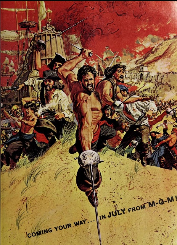 MORGAN THE PIRATE BOX OFFICE USA 1961