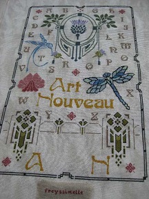 SAL Art Nouveau - Partie 4 - 21ème étape