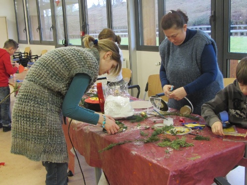 Les Ateliers de Noël 2012 à la MJC Lucie Aubrac...