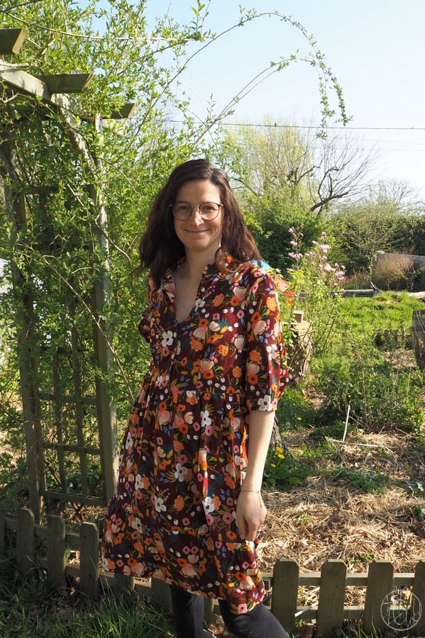 Ma robe DD fleurie