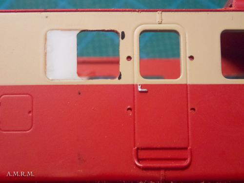 Construction d'un autorail ADP sur base Electrotren