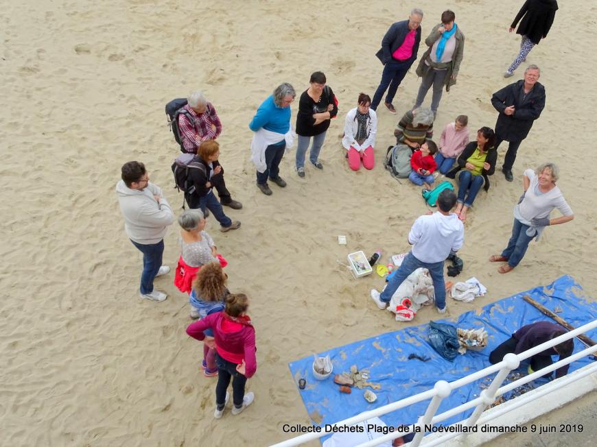 Nettoyage Plage de la Noéveillard Pornic juin 2019