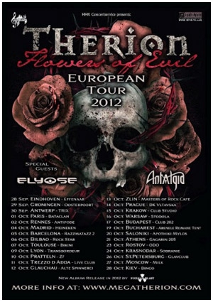 THERION_European Tour 2012