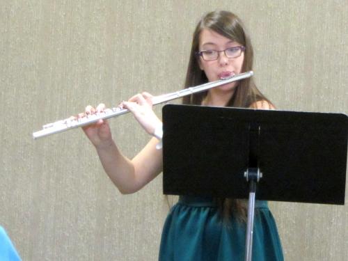 Les auditions des élèves flûtistes de l'Ecole de Musique de Châtillon sur Seine